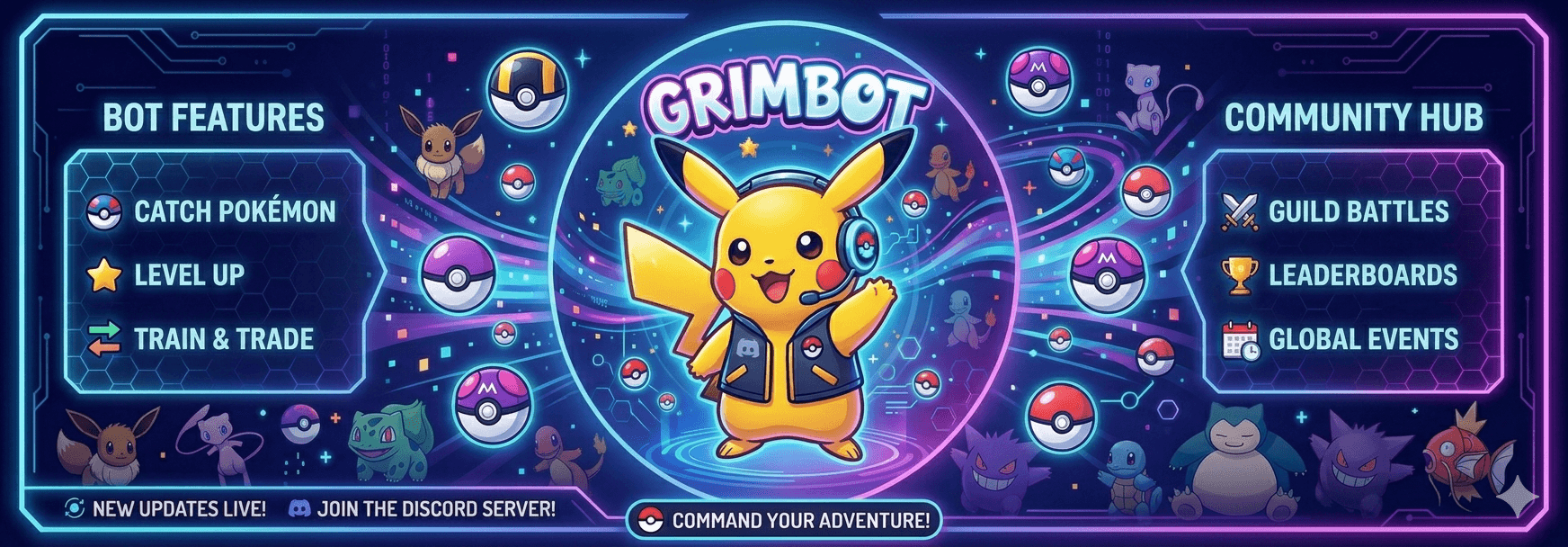 GrimBot — Pokémon Master Bot cover