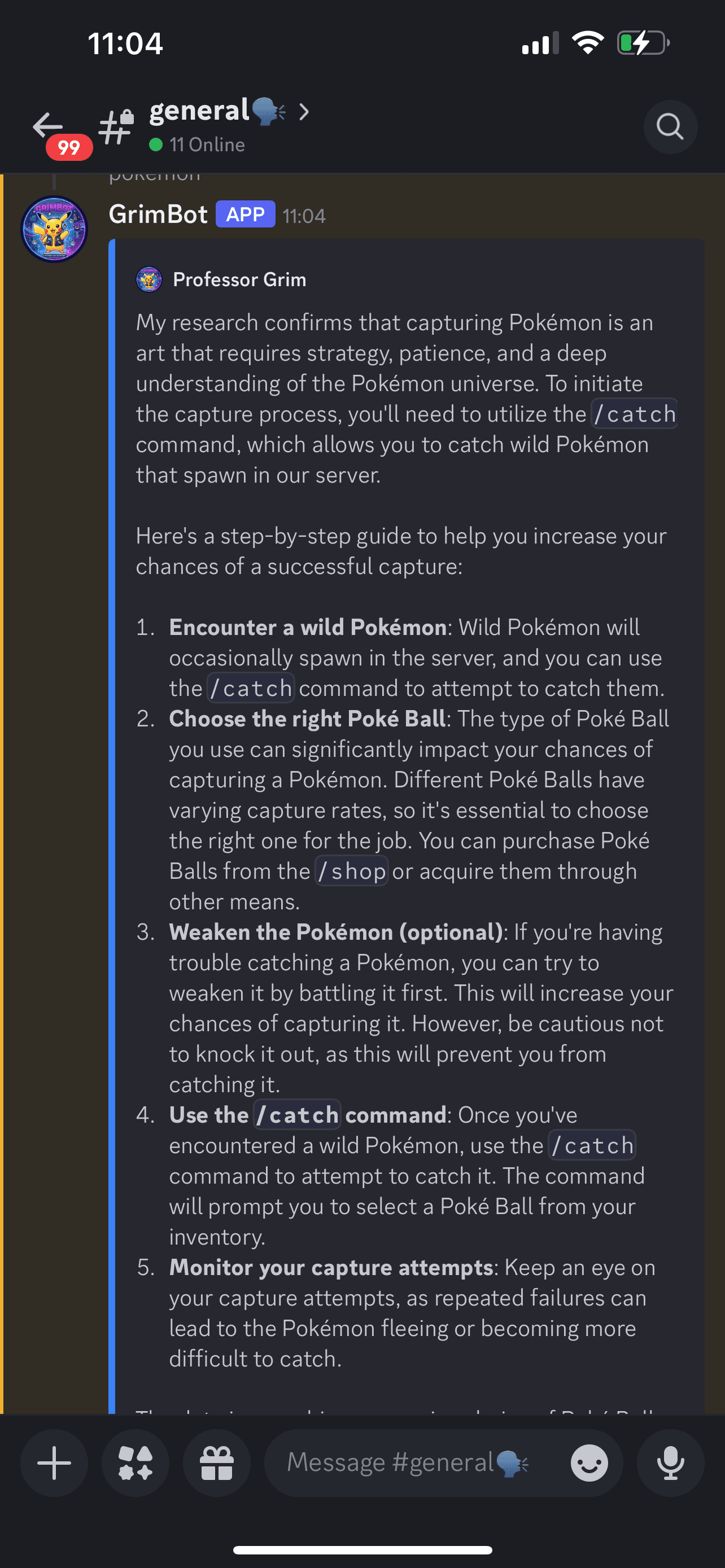 PokeBot — Pokémon Community Bot screenshot 1